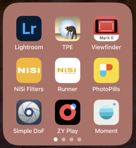 Fotorelaterede apps til telefonen