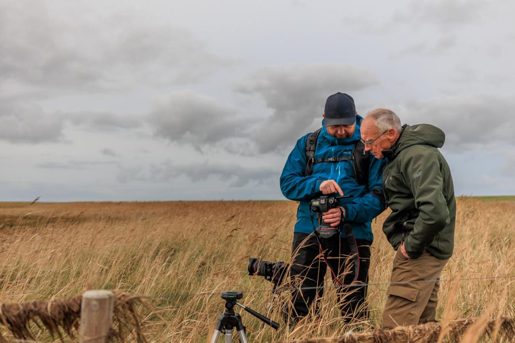 "Naturen tæt på" Workshop ved Vadehavet med Lars Roed af Jørgen D. Vestergaard