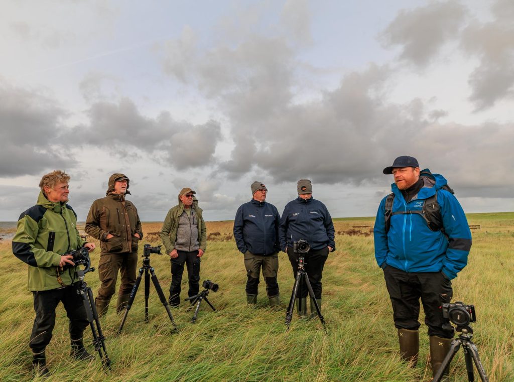 "Naturen tæt på" Workshop ved Vadehavet med Lars Roed af Jørgen D. Vestergaard