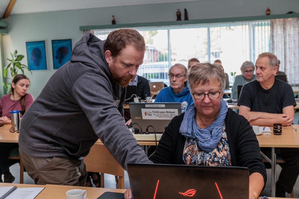 "Naturen tæt på" Workshop - Redigering af landskabsbilleder med Lars Roed af Jørgen D. Vestergaard