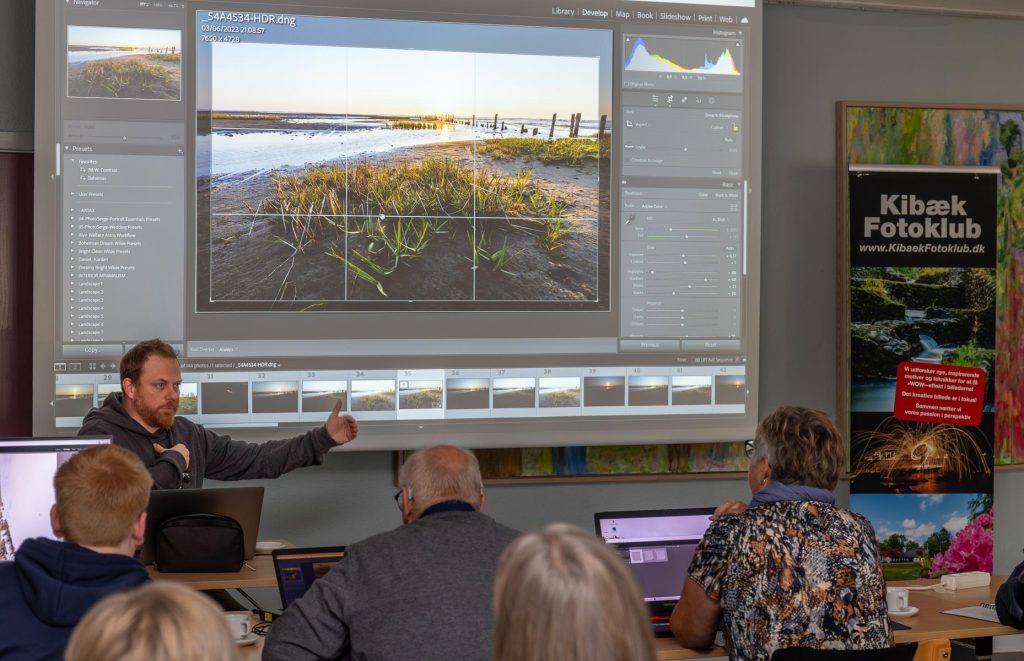 "Naturen tæt på" Workshop - Redigering af landskabsbilleder med Lars Roed af Jørgen D. Vestergaard